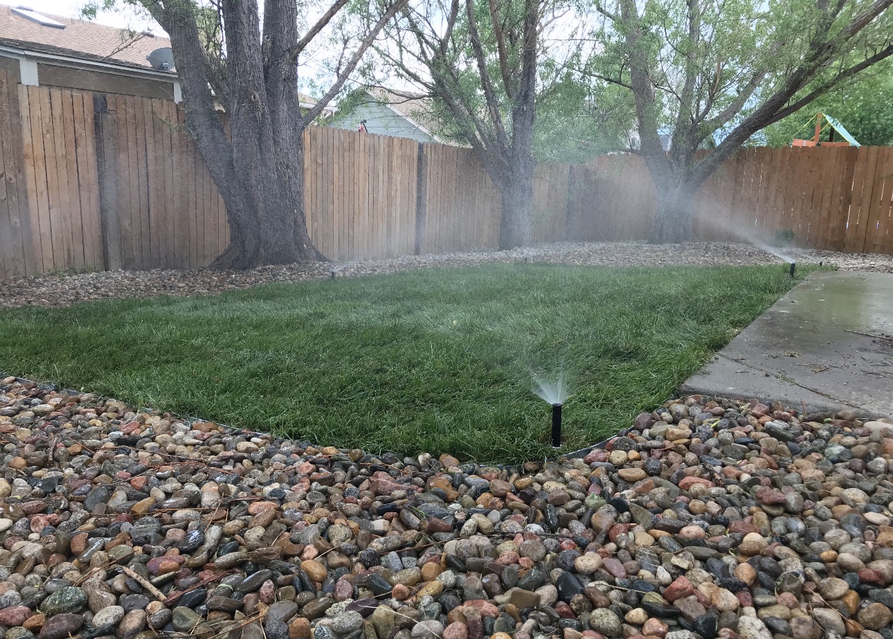 Backyard irrigation